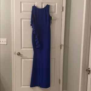 Crepe full length gown